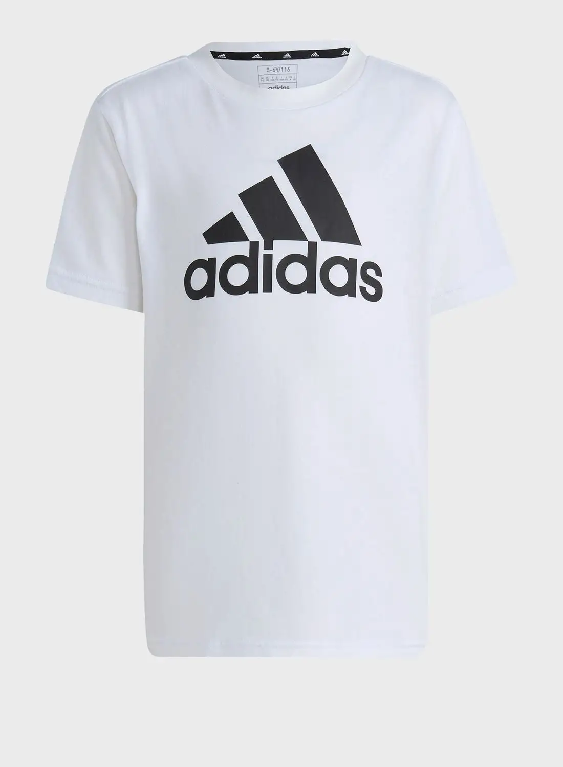 Adidas Little Kids Logo Cotton T-Shirt