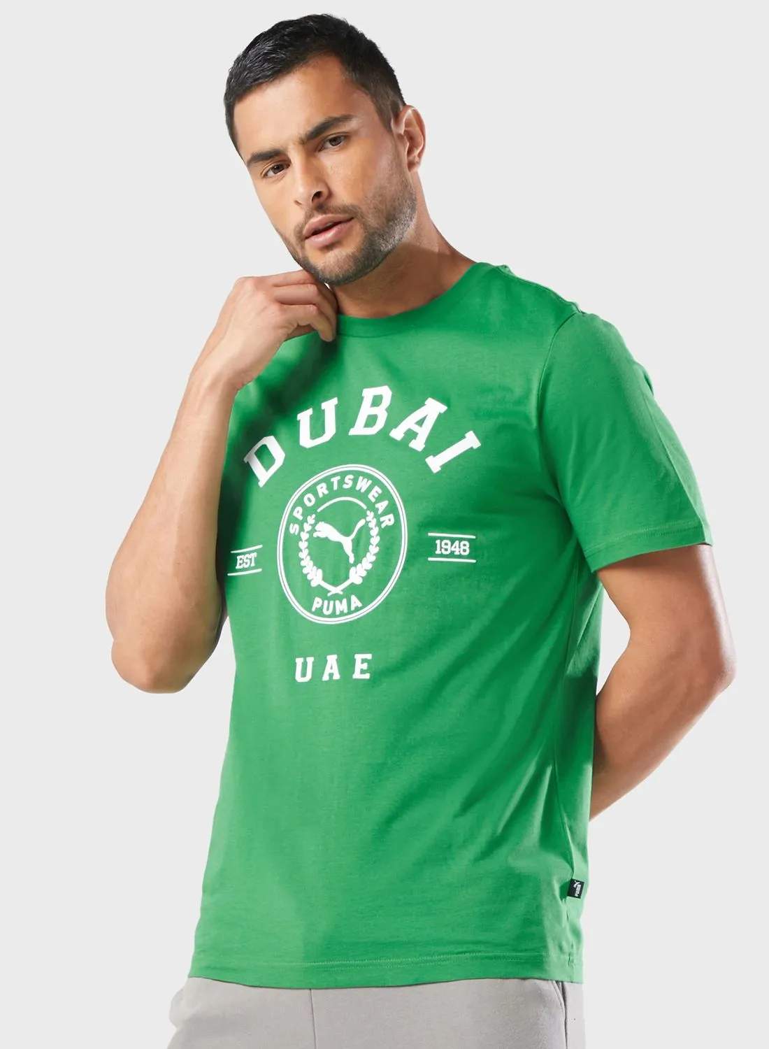 PUMA Logo Dubai City T-Shirt