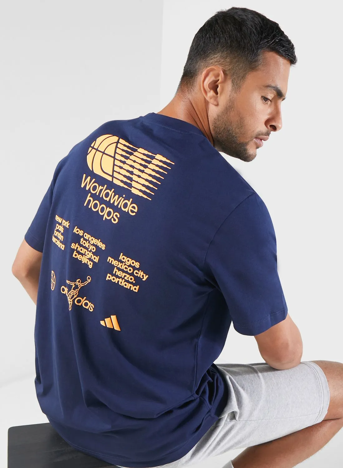 adidas Originals Worldwide Hoops Story T-Shirt