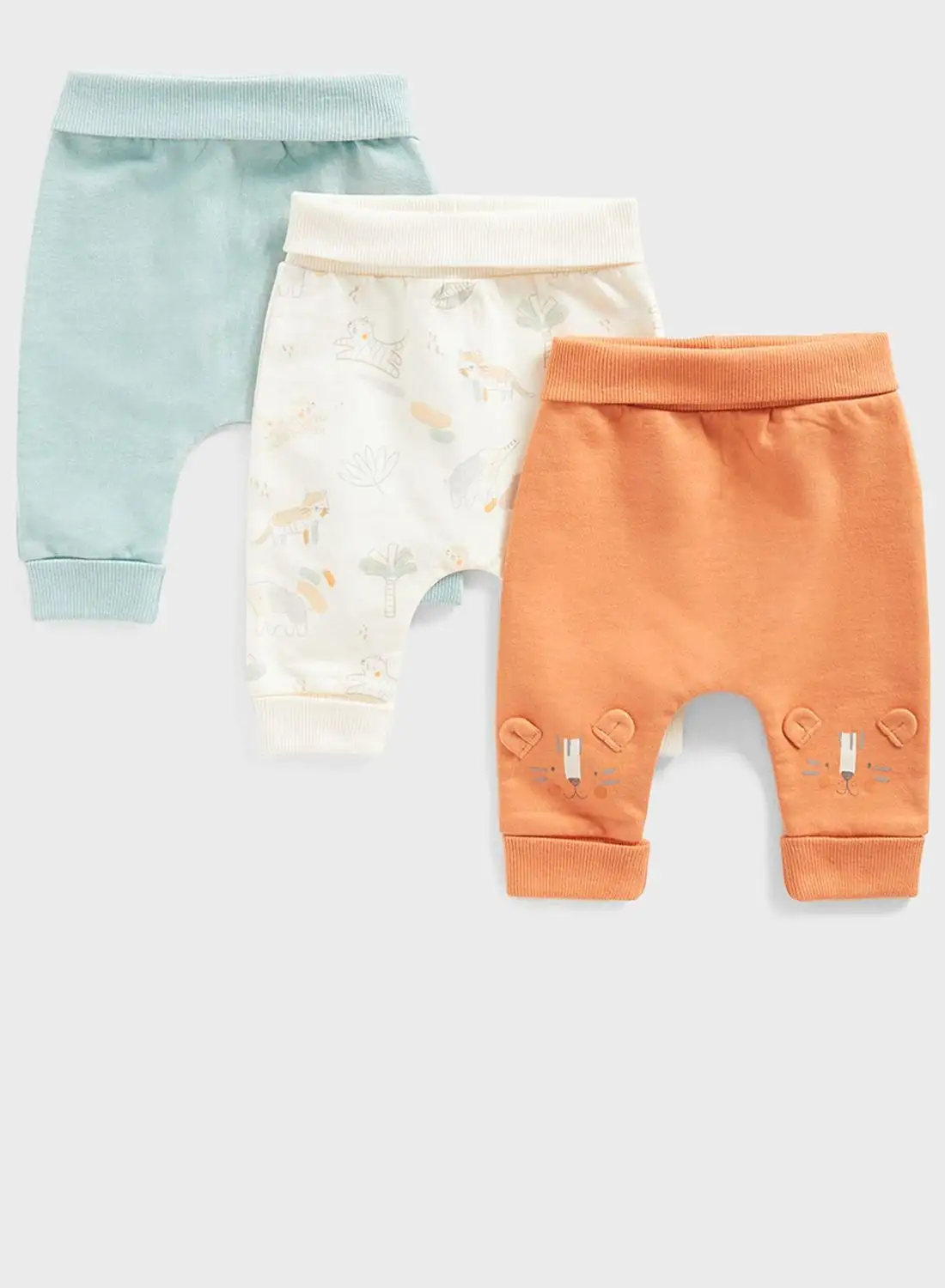 mothercare Infant 3 Pack Assorted Sweatpants