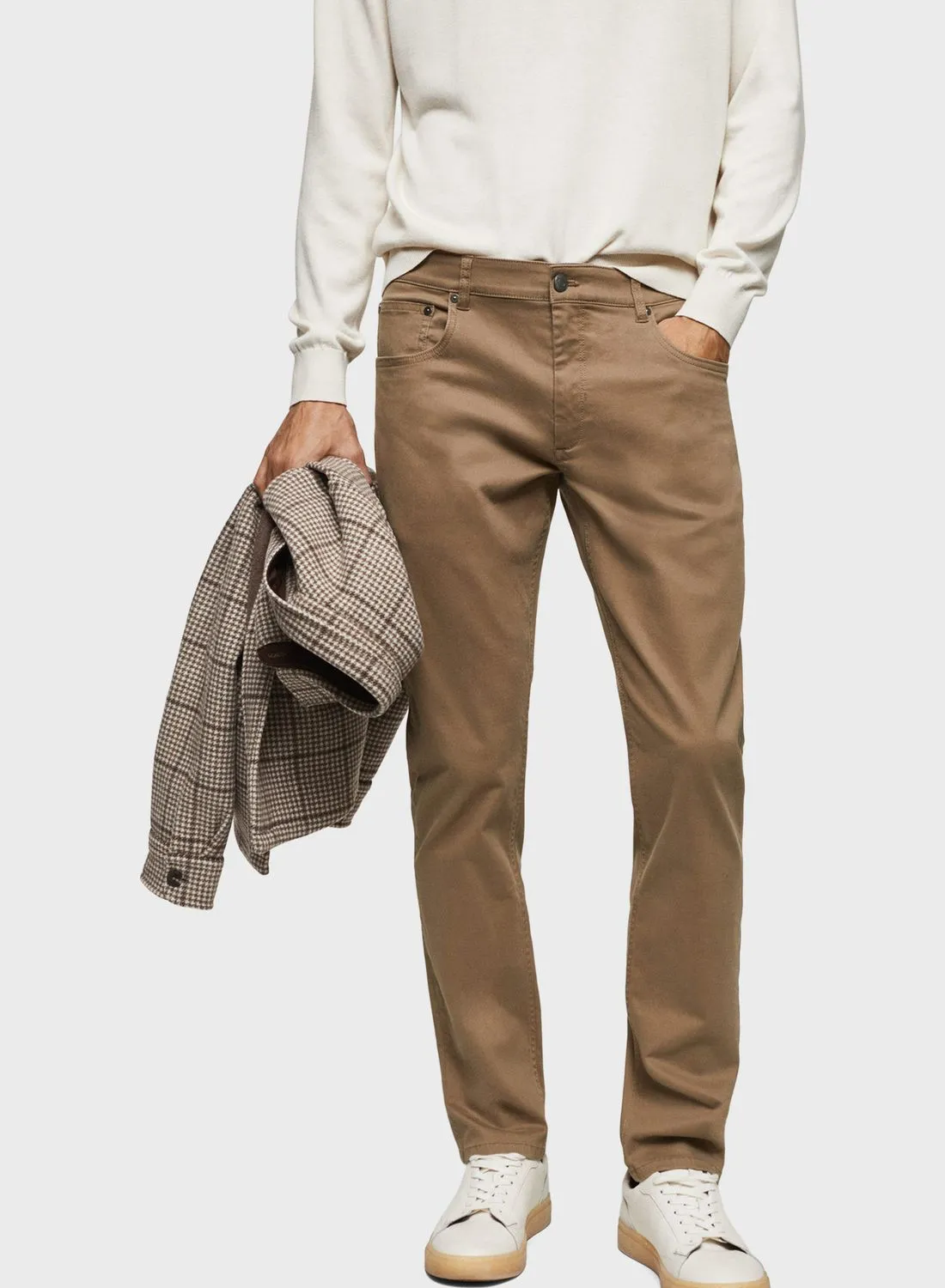 Mango Man Essential Slim Fit Trousers