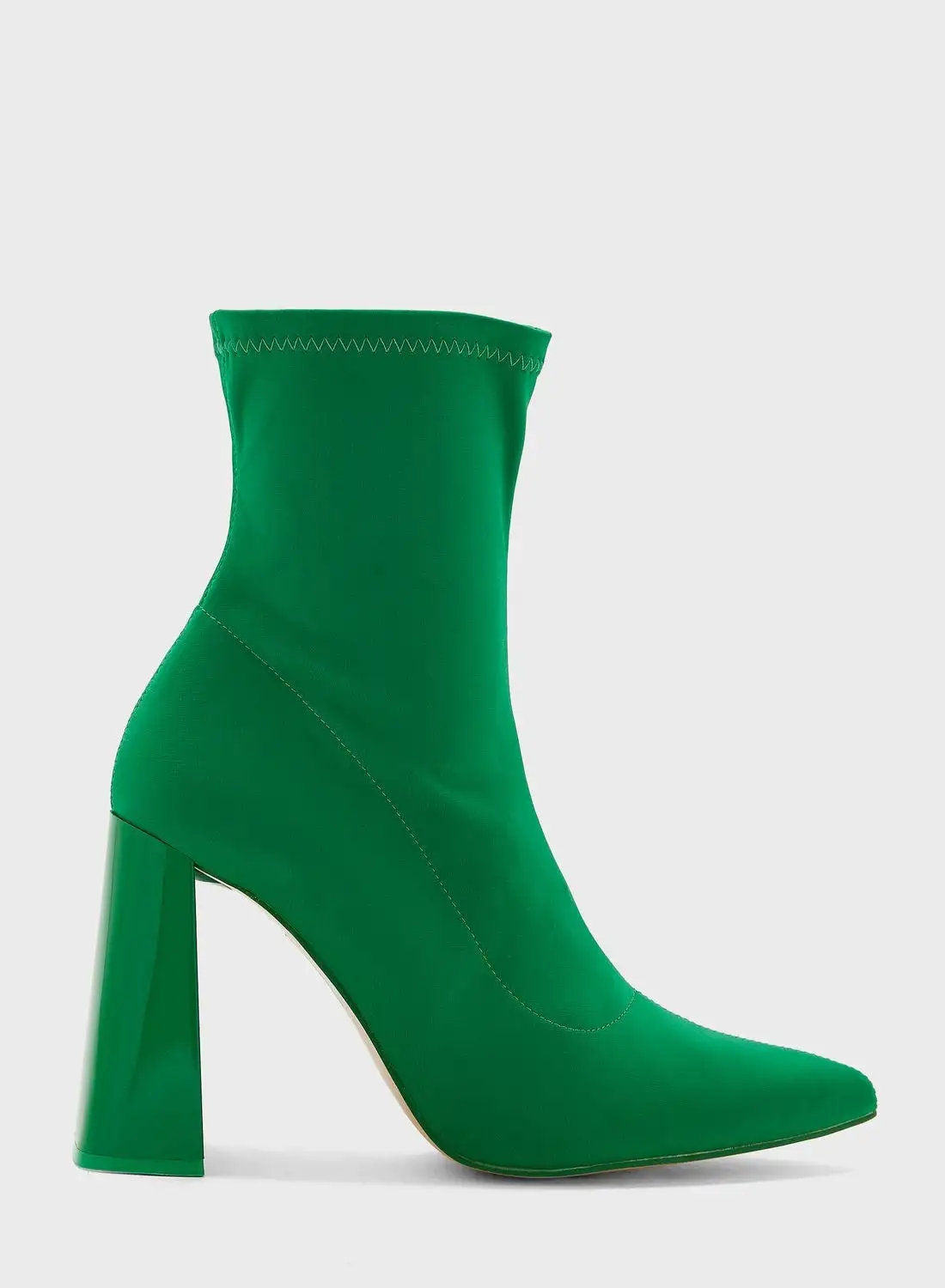 Ginger Fitted High-Heel Ankle Boots