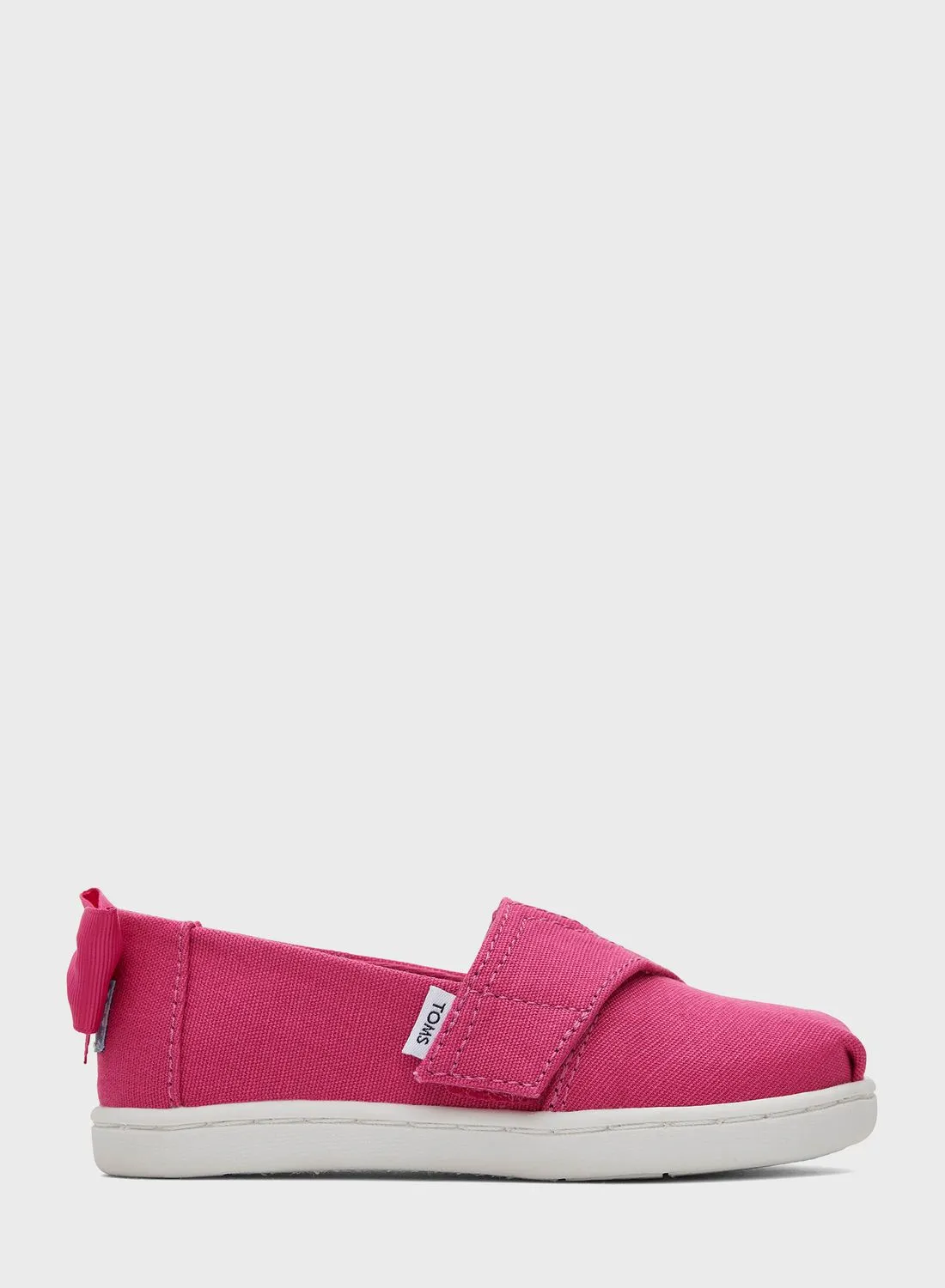 TOMS Kids Back Bow Velcro Alp Espadrille