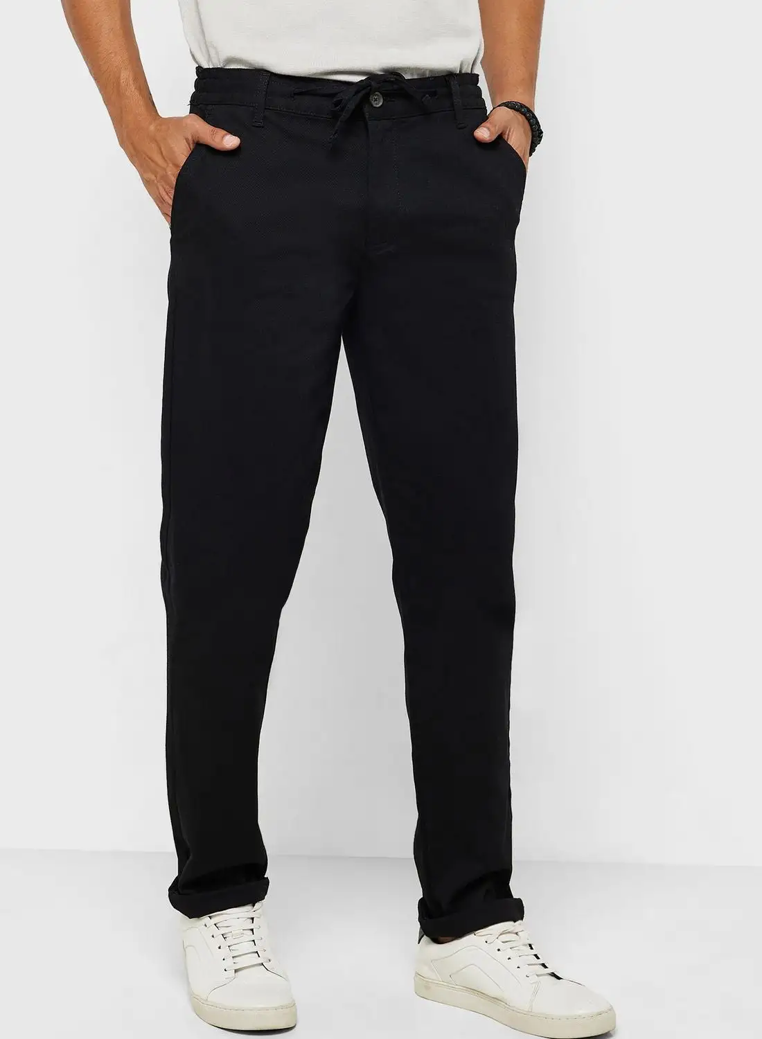 JUNE Essential Drawstring Trousers