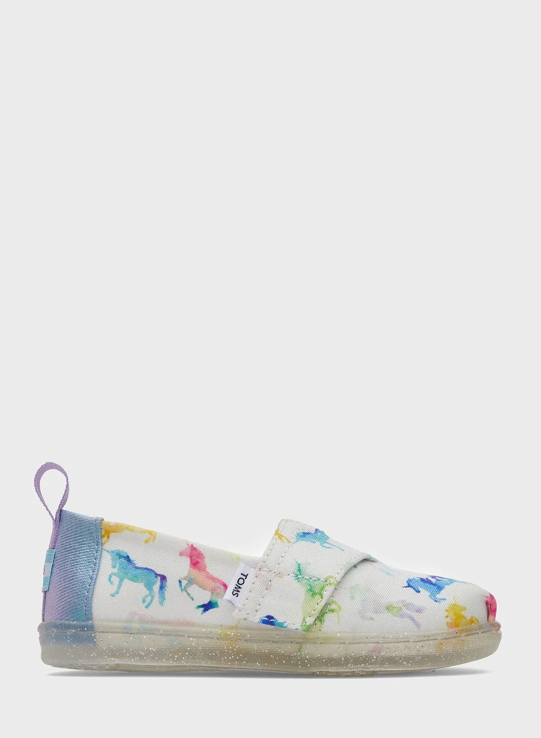 TOMS Kids Unicorn Alp Velcro Espadrille