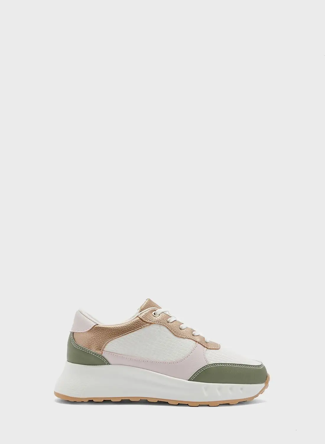 Ginger Colourblock Laceup Sneaker