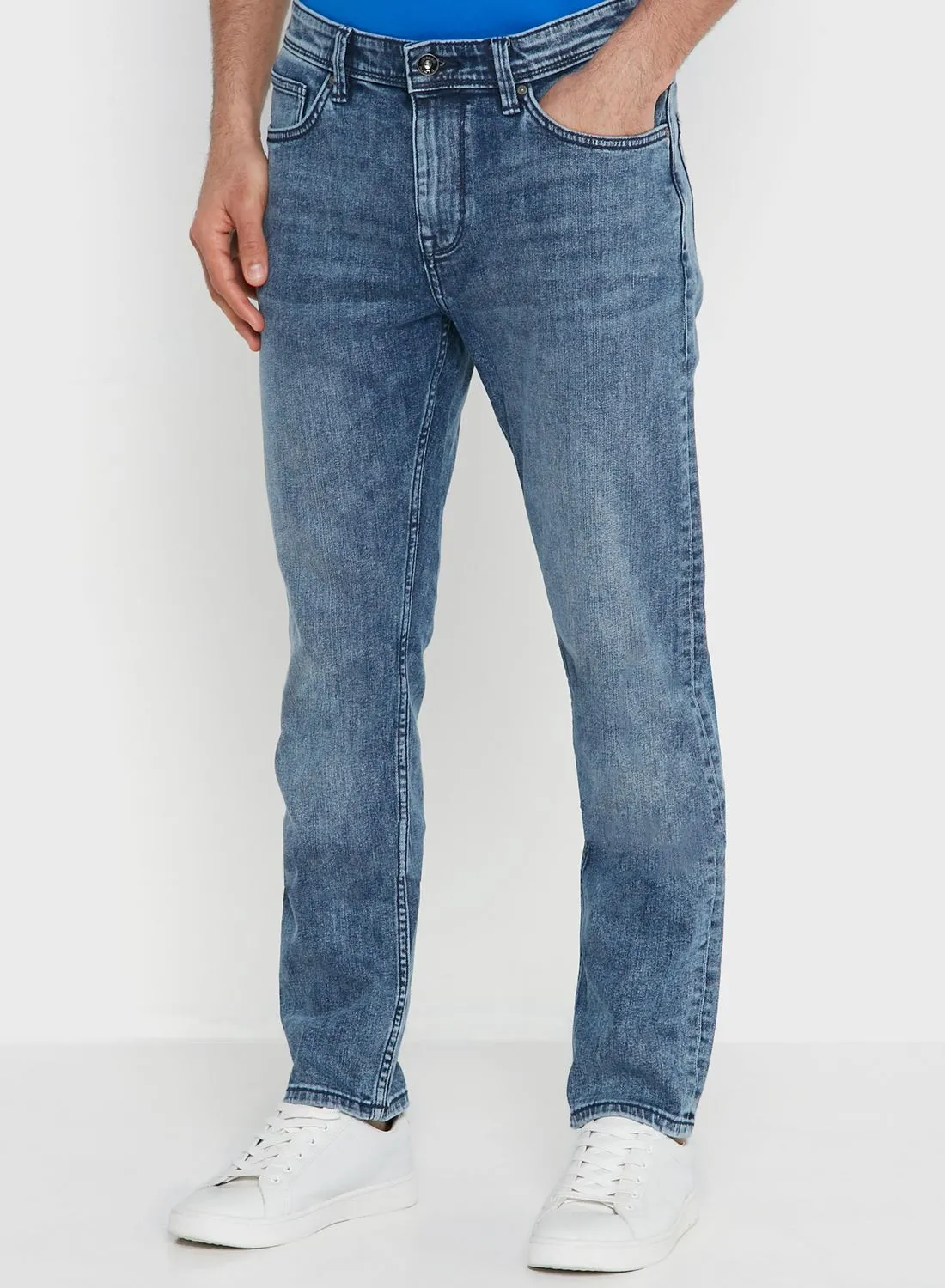 Celio Mid Wash Slim Fit Jeans