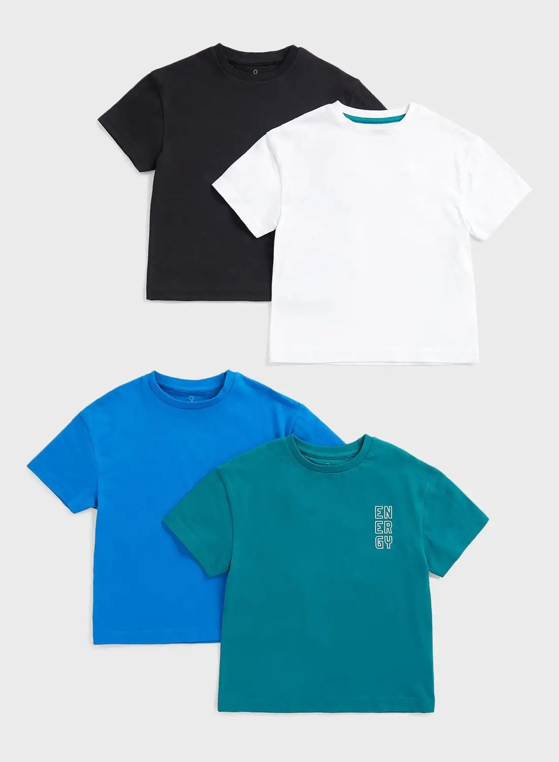 mothercare Kids 4 Pack Essential T-Shirt