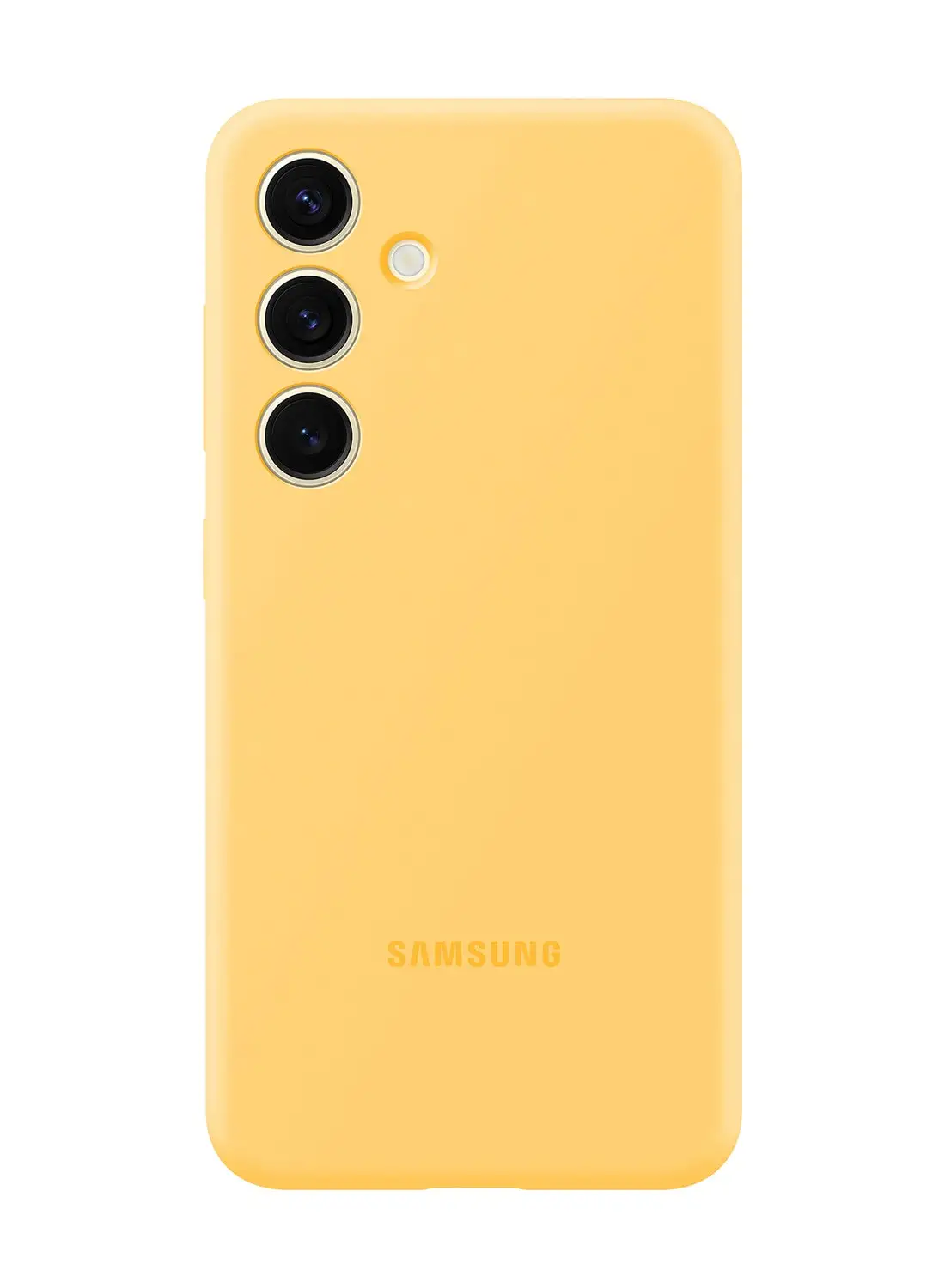 Samsung Galaxy S24 Silicone Case Yellow