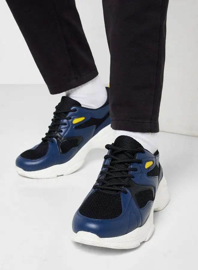 Seventy Five Chunky Sole Light Weight Sneakers