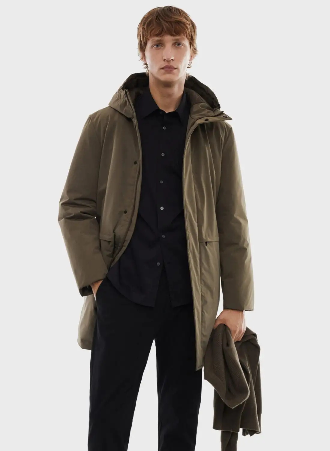 Mango Man Water-Repellent Trench Coat