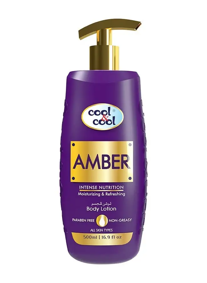 cool & cool Amber Body Lotion 500 ml