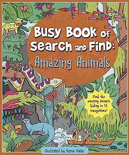 Busy Book of Search and Find: Amazing Animals