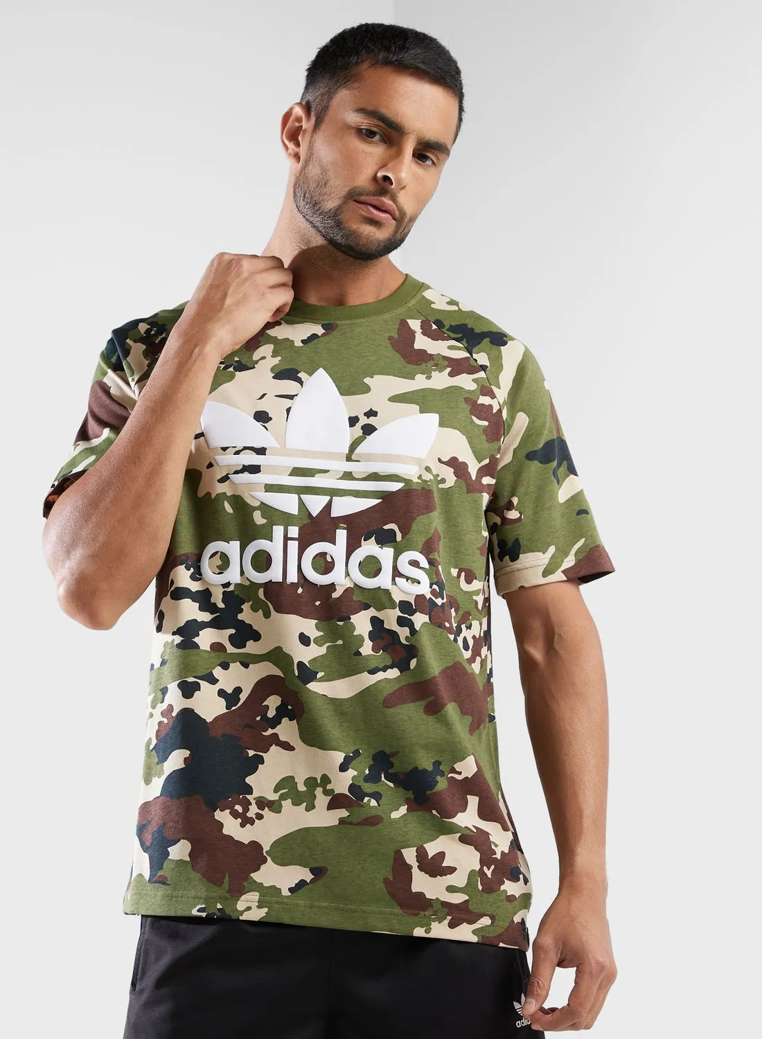 adidas Originals Camo Trefoil T-Shirt