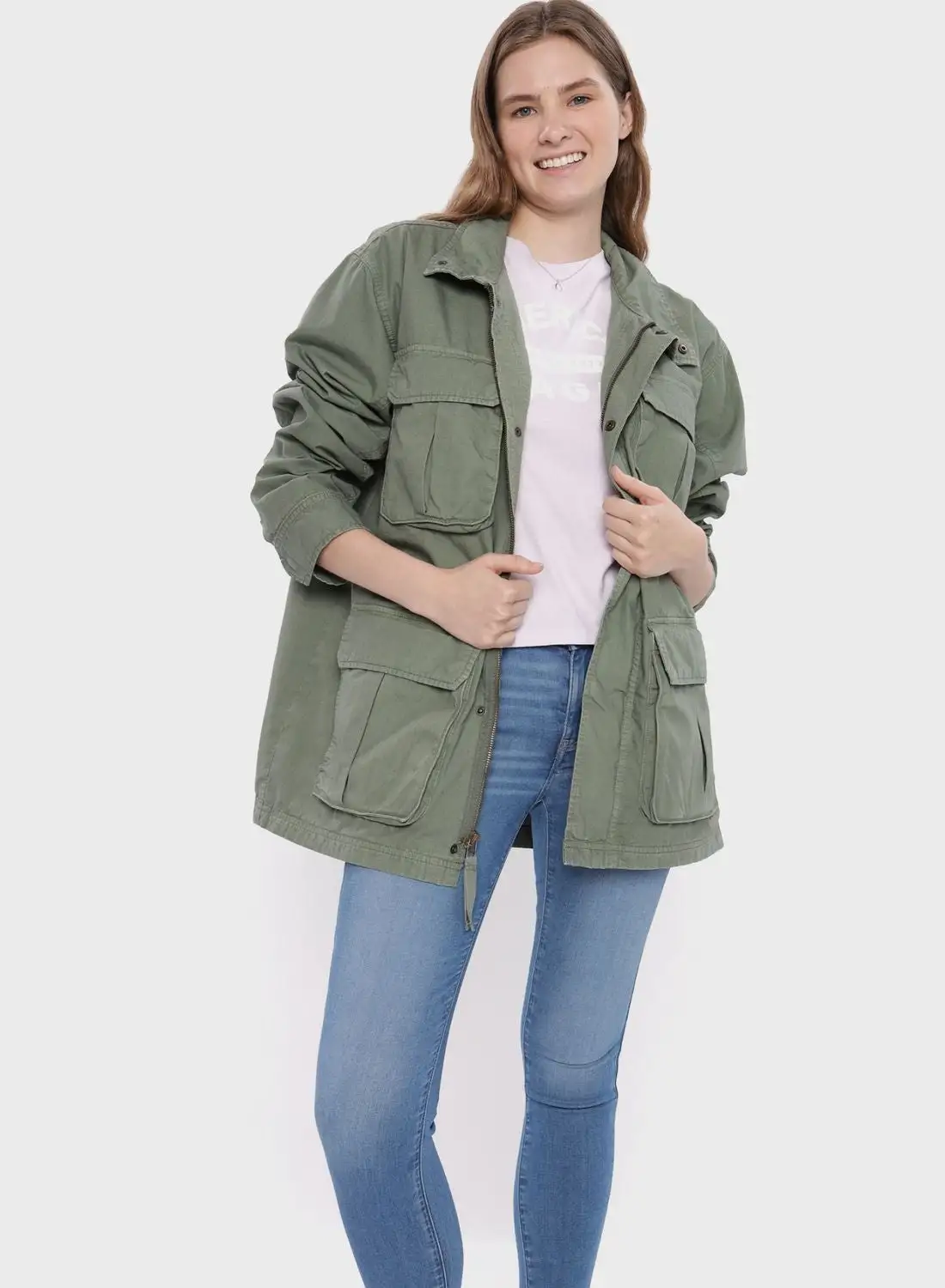 American Eagle Zipper Jacket