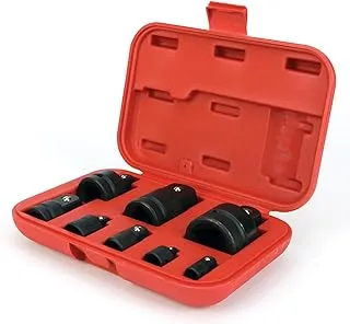 Performance Tool M795 Convertible Impact Adaptor Set in Durable Case for Air, Power, or Drive Tools (8-Piece)