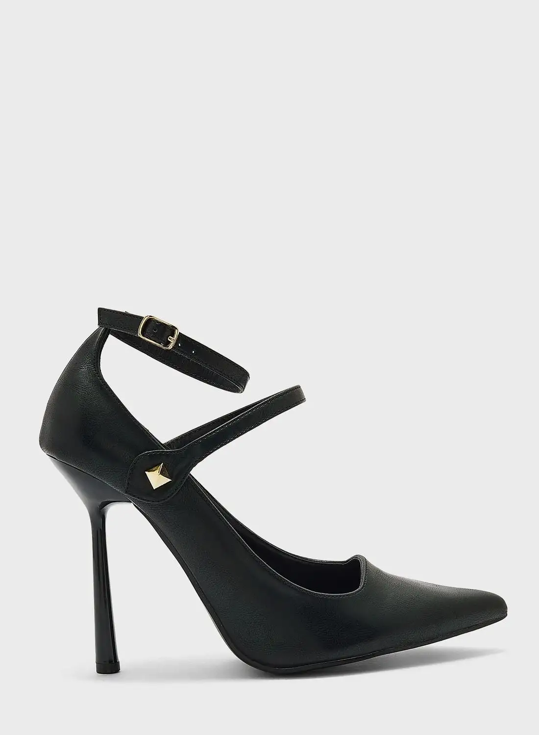 ELLA Double Link Ankle-Strap Pumps