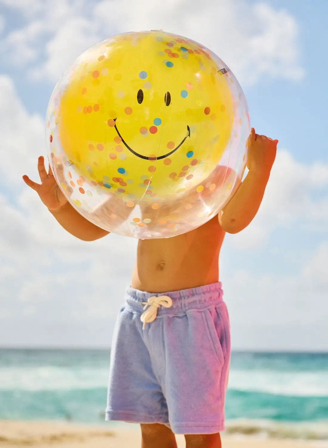 SUNNY LIFE Smiley Inflatable Beach Ball