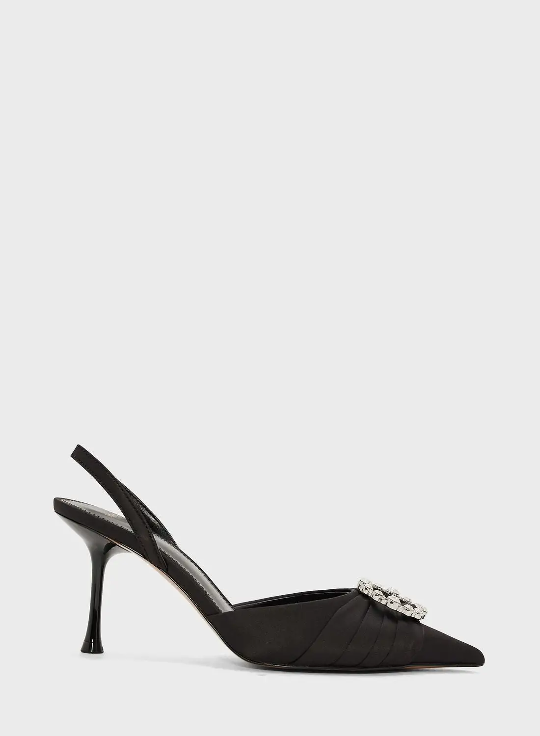 MANGO Row Ankle Strap Pumps