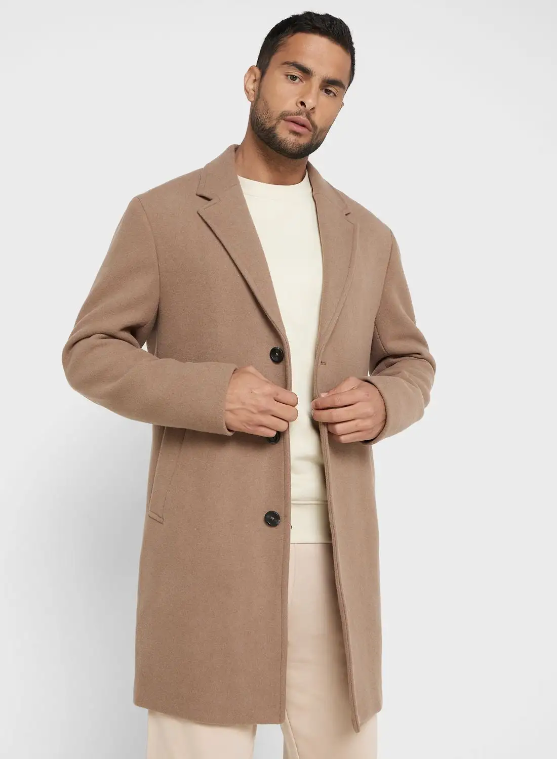 Mango Man Essential Coat