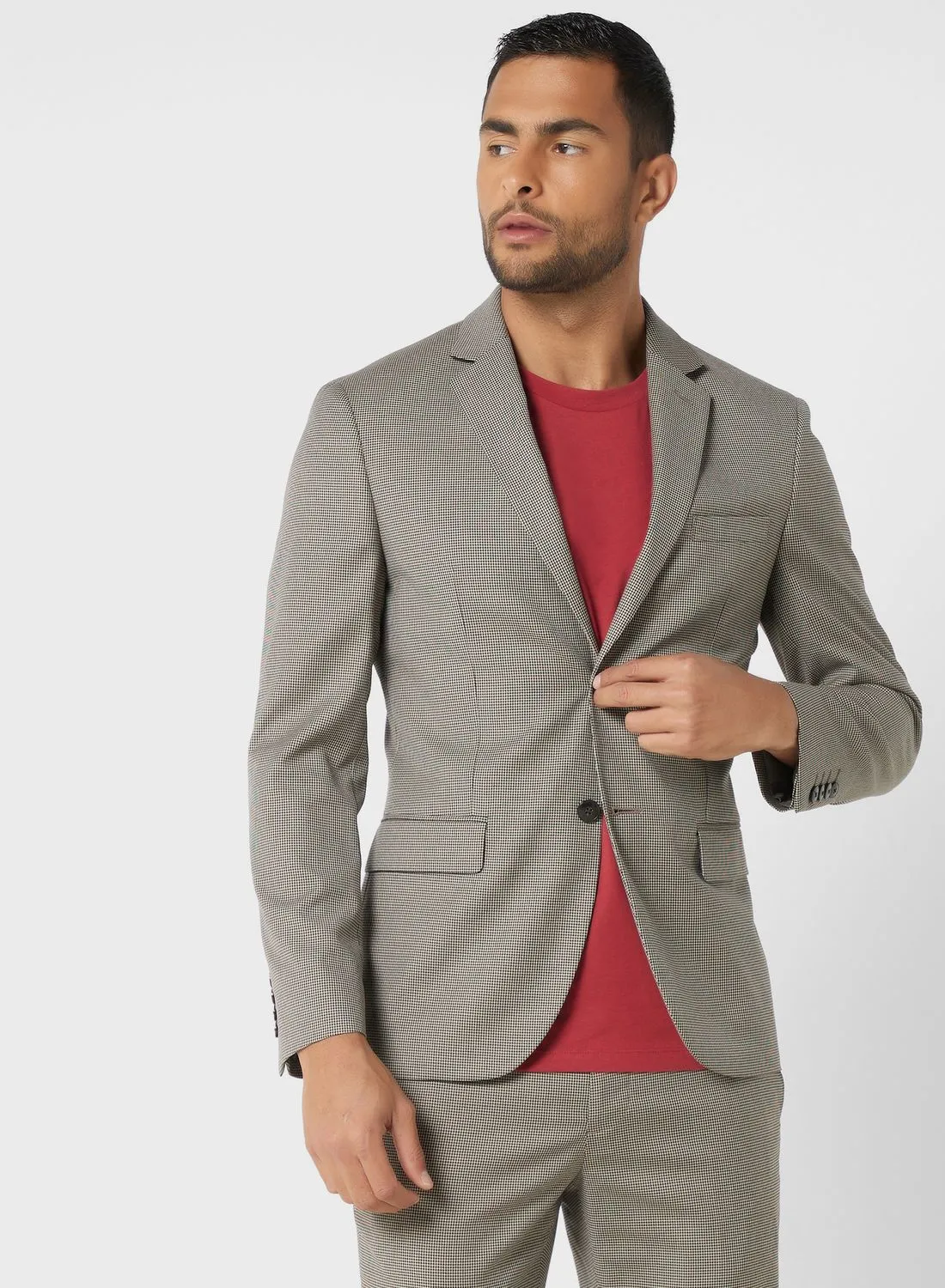 Mango Man Slim Fit Tailored Blazer