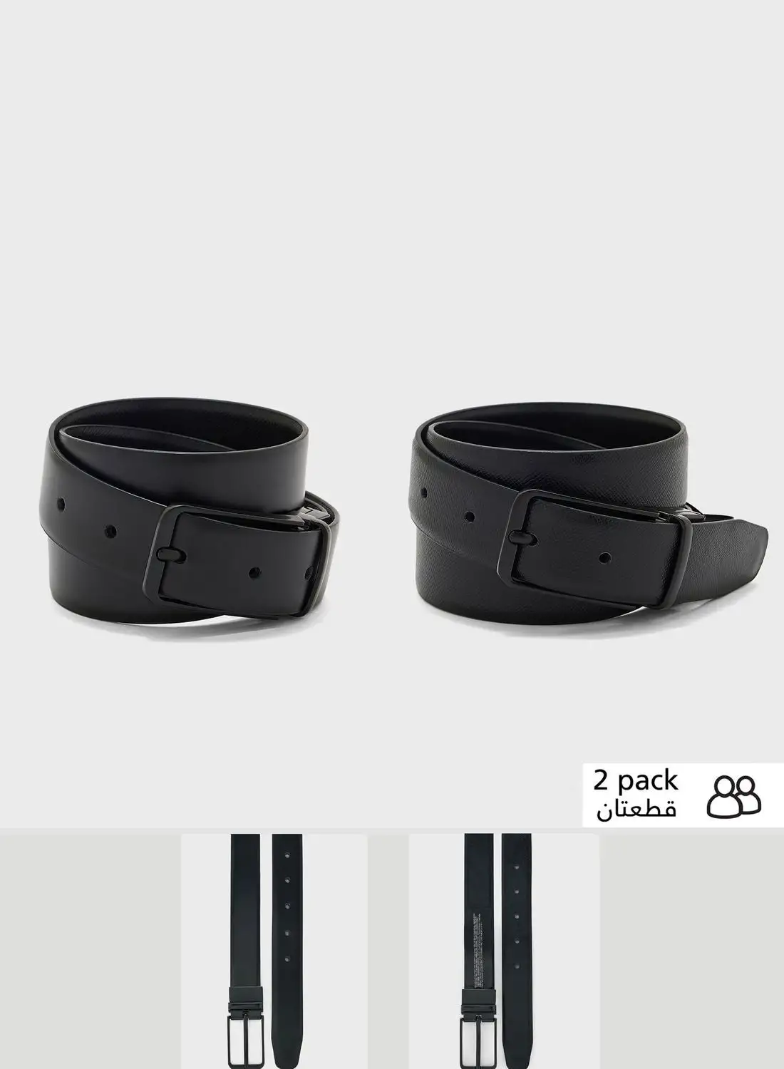 Mango Man Leather Reversible Belt