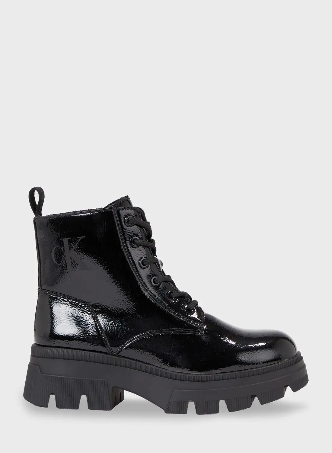 CALVIN KLEIN Lace Up Ankle Boots