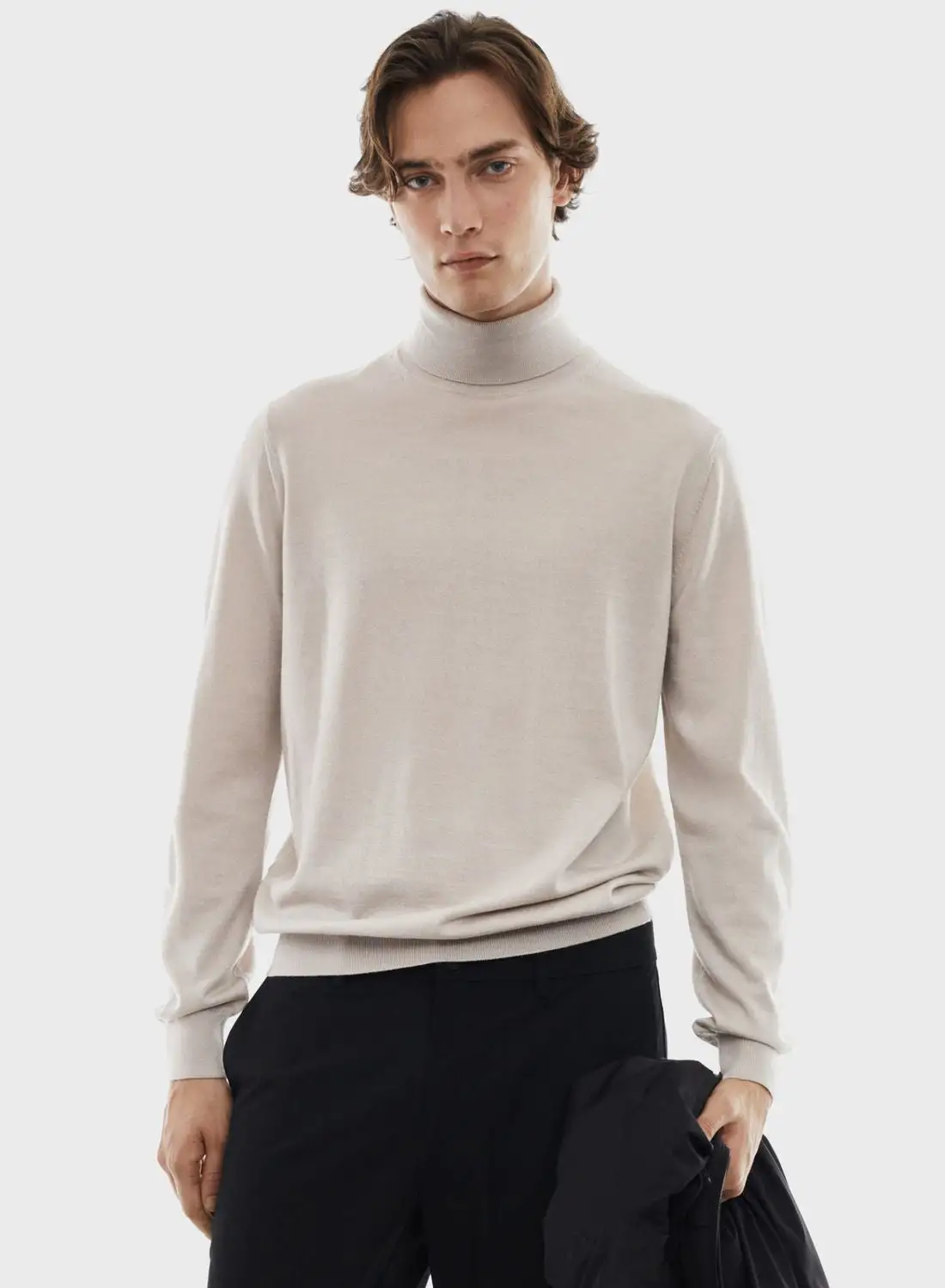 Mango Man Essential Crew Neck Sweater