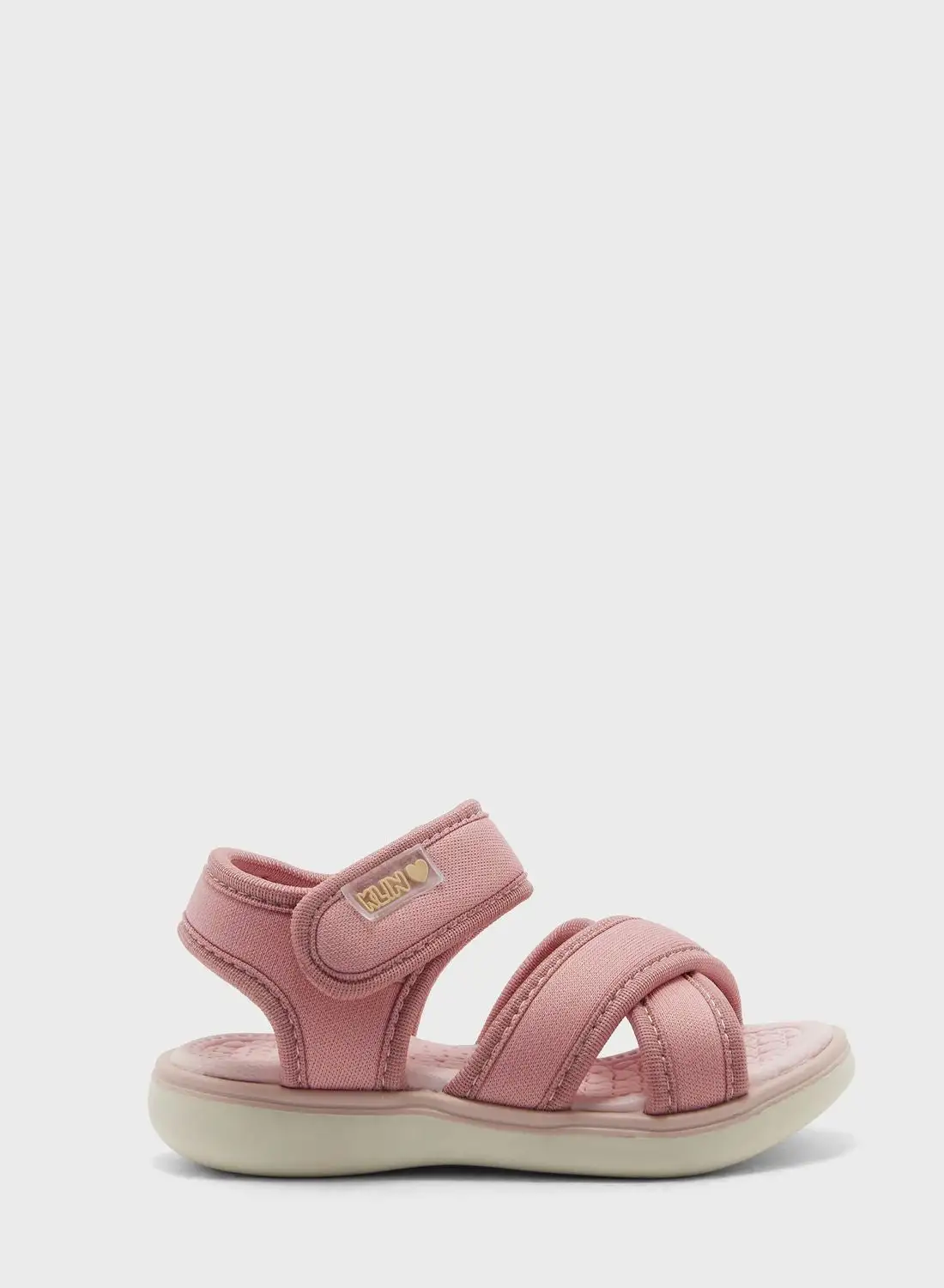 Klin Kids Logo Velcro Sandals