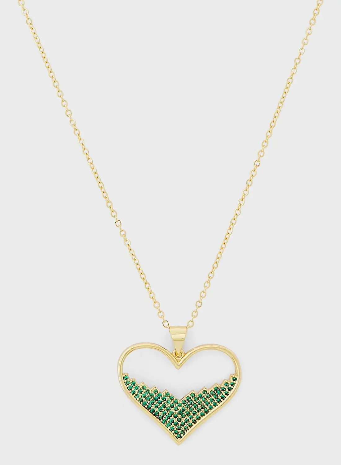 ELLA Heart Pendant Necklace