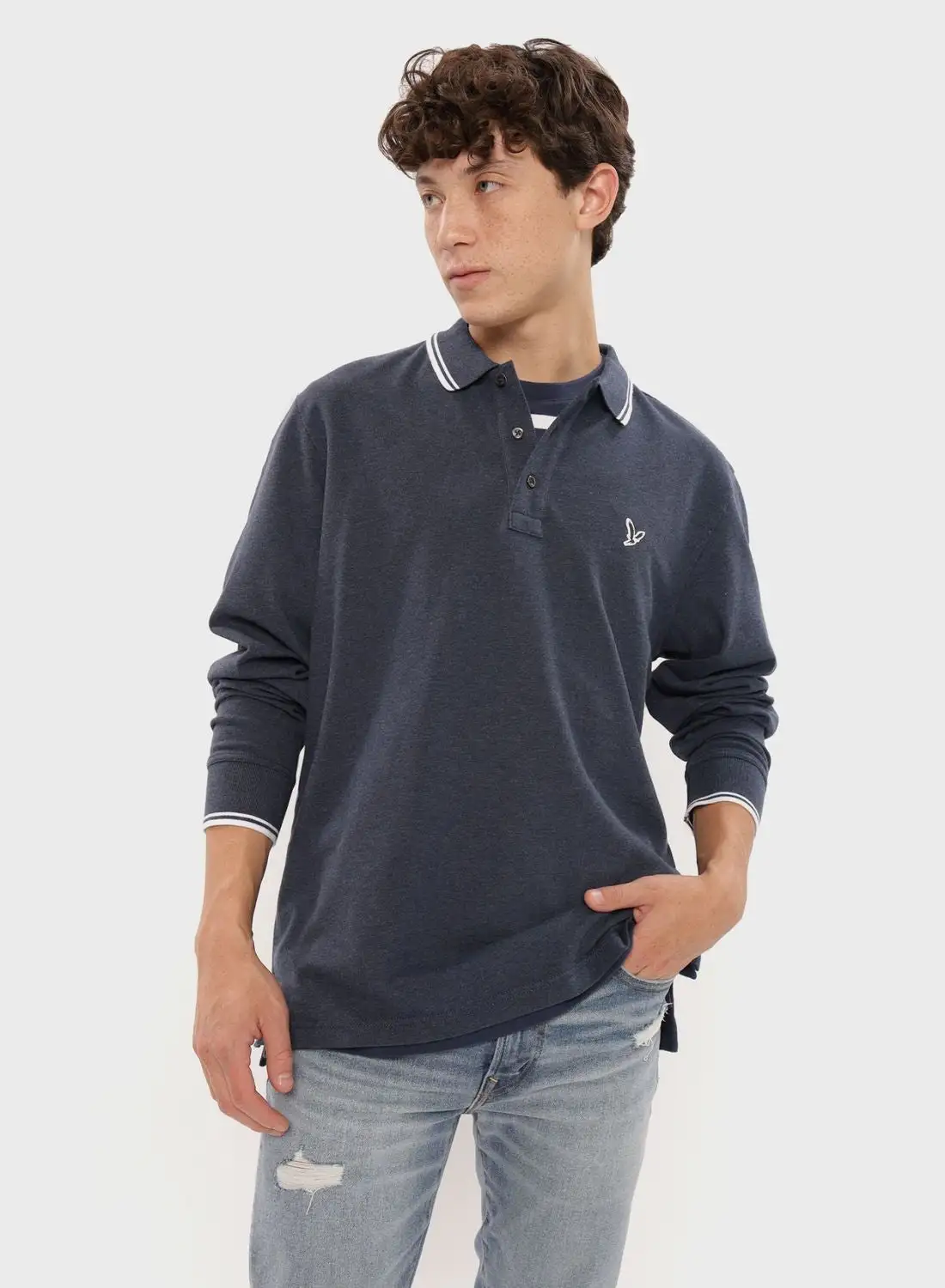 American Eagle Logo Polo T-Shirt