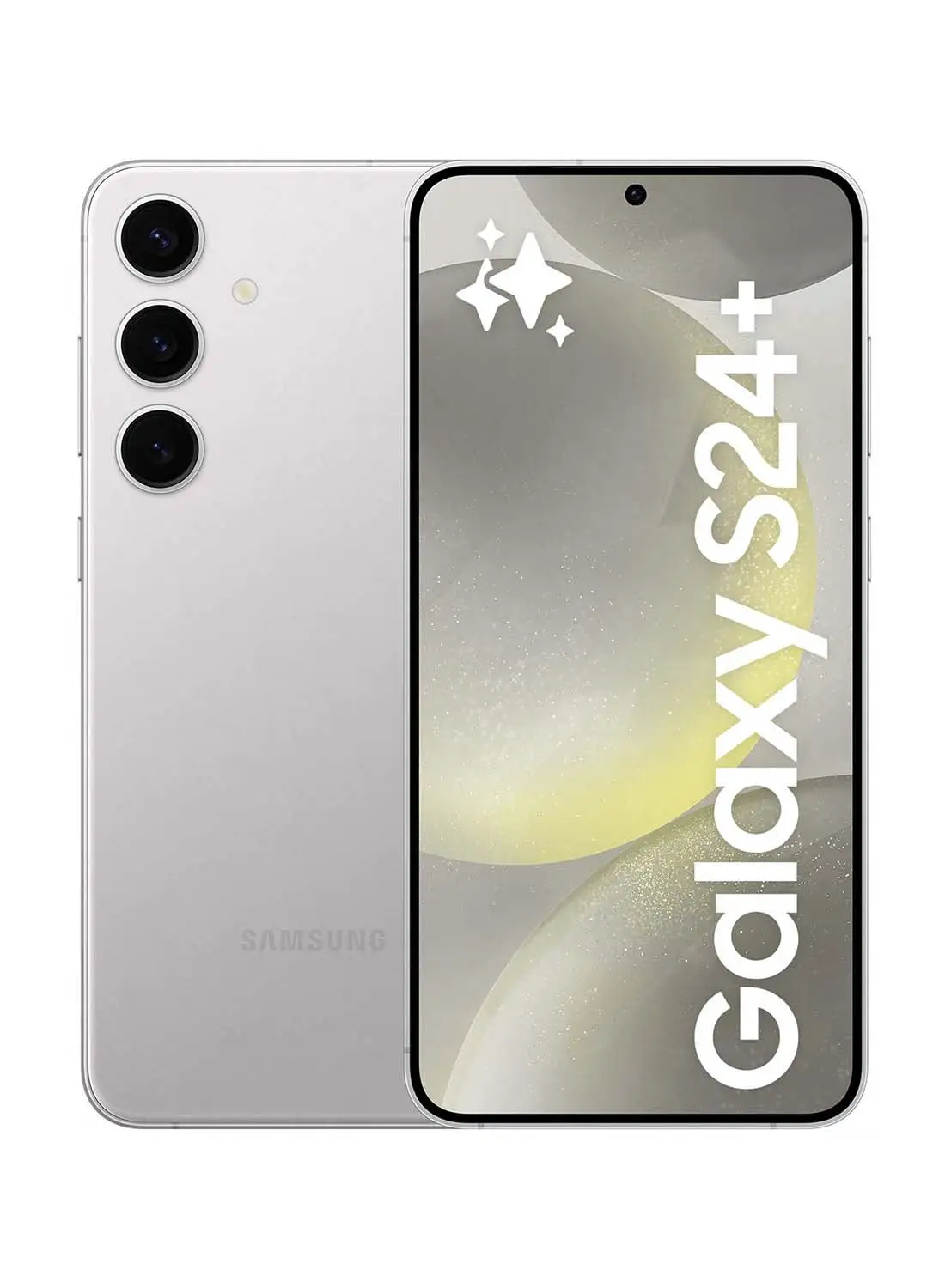 Samsung Galaxy S24 Plus Dual SIM Marble Gray 12GB RAM 512GB 5G - Middle East Version