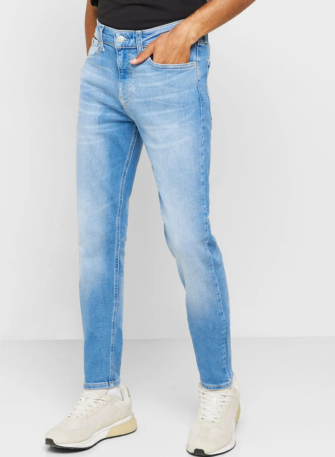 Calvin Klein Jeans Light Wash Skinny Fit Jeans