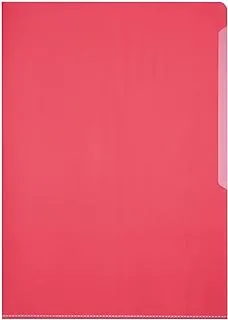 Durable 233903 DIN A4 Plastic Envelope - Red (Pack of 50)