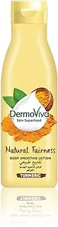 DermoViva Natural Fairness Body Smoothie Turmeric Lotion - 200 ml