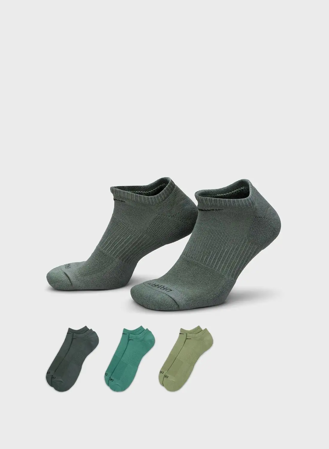 Nike 3 Pack Everyday Plus Cush Socks