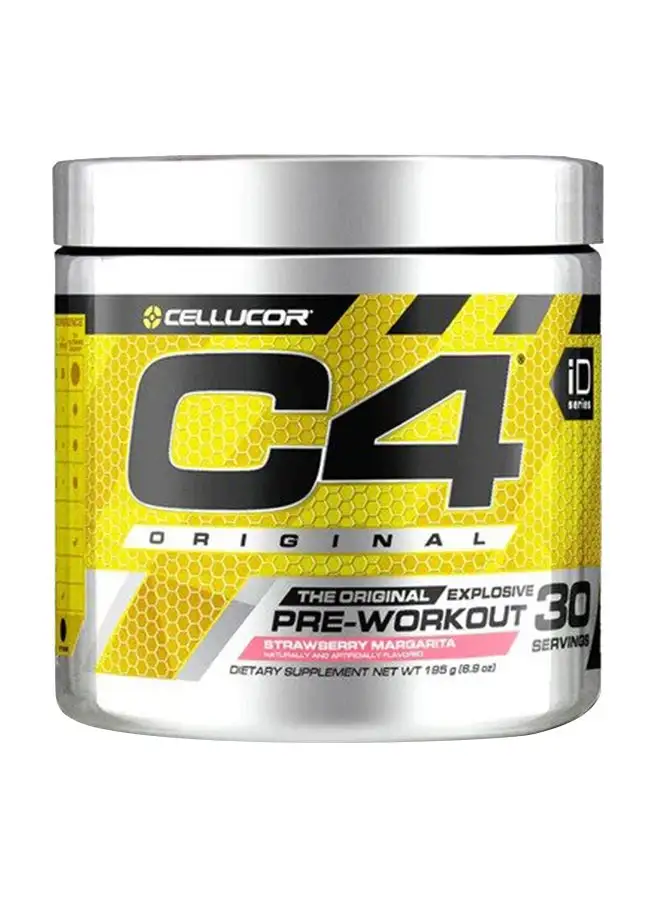 CELLUCOR C4 Original Explosive قبل التمرين - مارغريتا الفراولة - 30 حصة 195 جم.