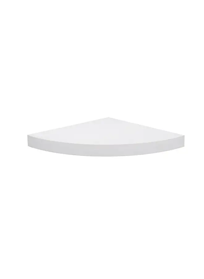 Feelings FLOATING WALL SHELF CORNER WHITE SIZE: 29.5X29.5X3CM