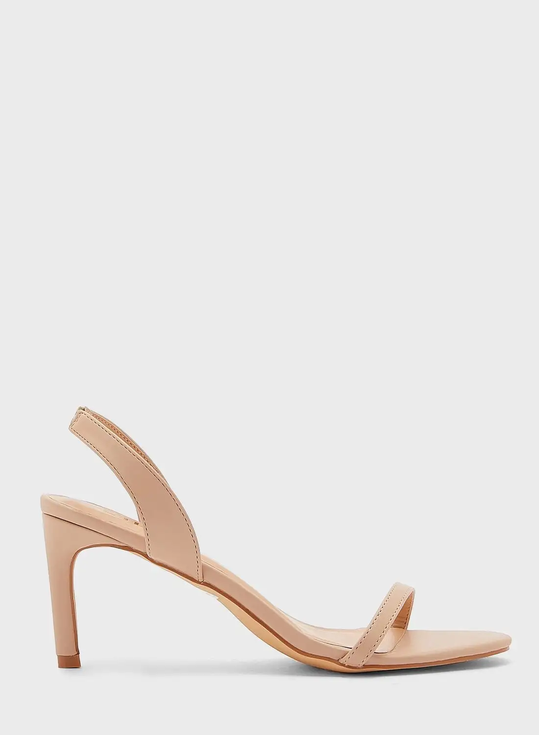 ELLA Round Toe Ankle Strap Sandal