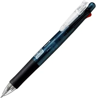 Zebra Clip-On Multi Color Multi-Functional Pen, Black Barrel (B4SA1-B)