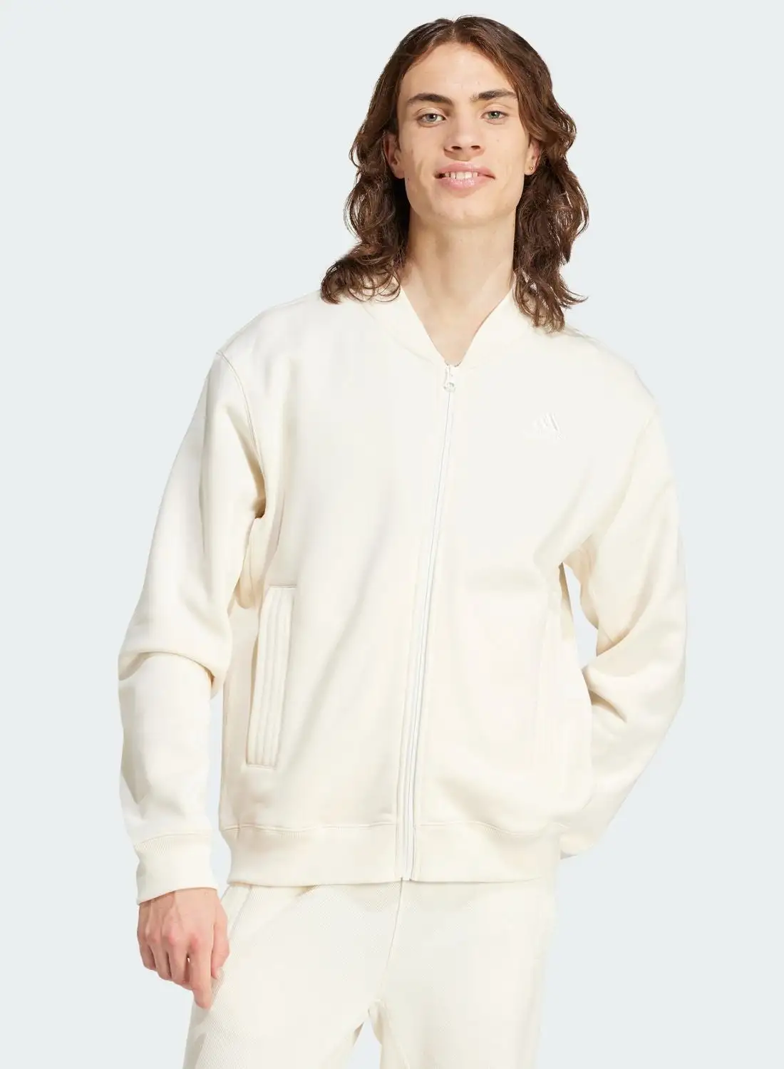 Adidas Lounge Bomber Hoodie