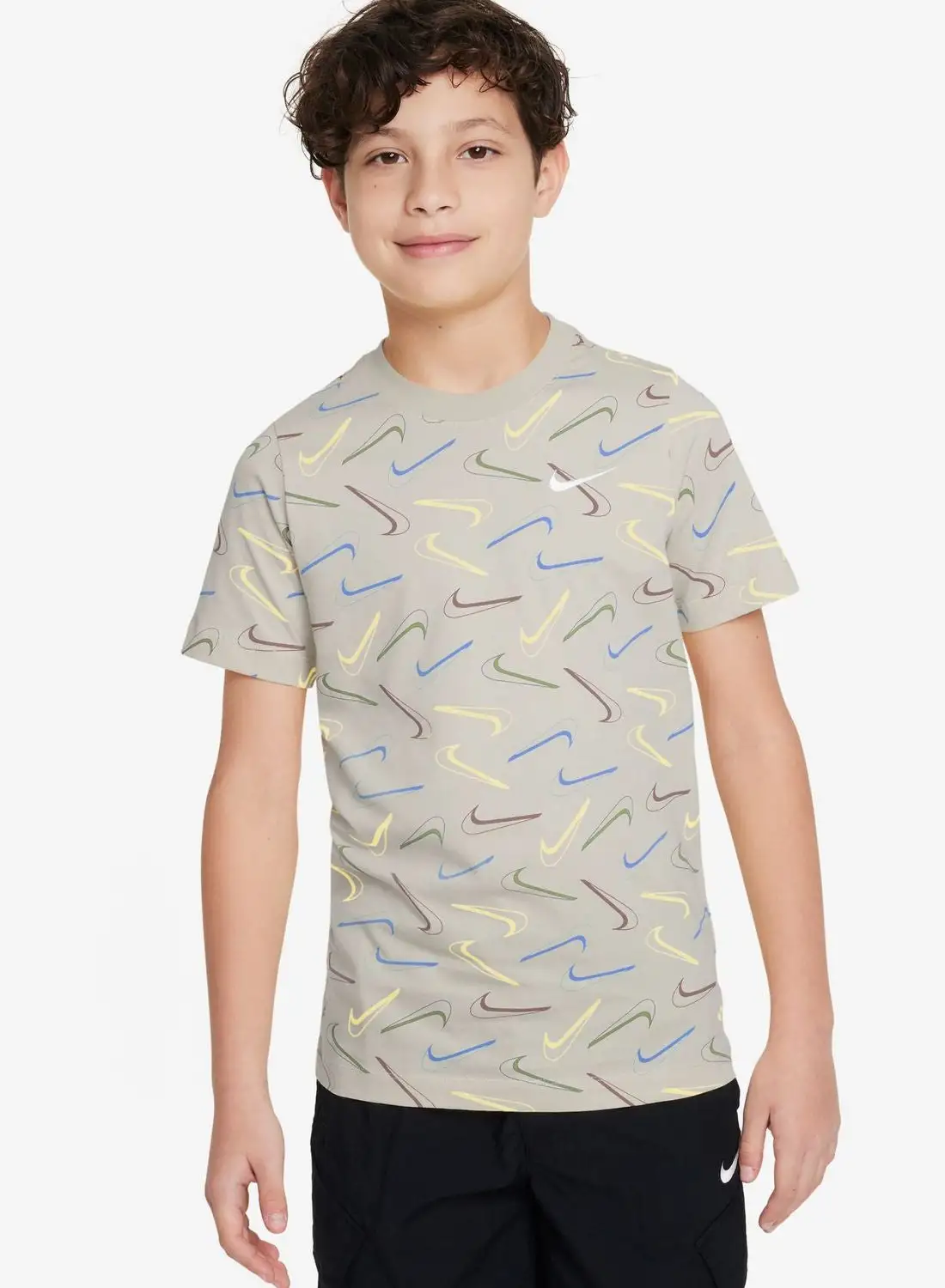 Nike Youth Nsw Swoosh Aop T-Shirt