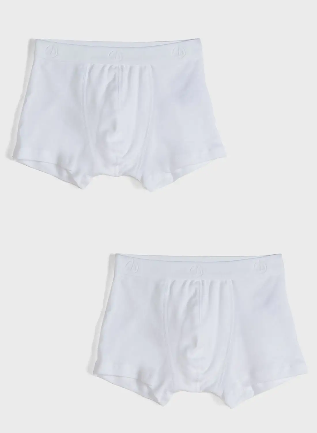 Petit Bateau Kids 2 Pack Essential Boxers