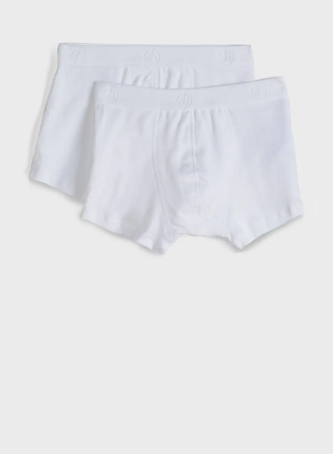 Petit Bateau Kids 2 Pack Essential Boxers