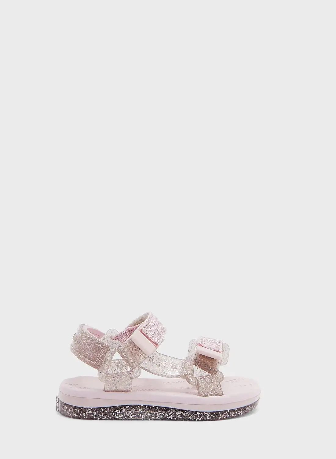 Mini Melissa Infant Glitter Sandals