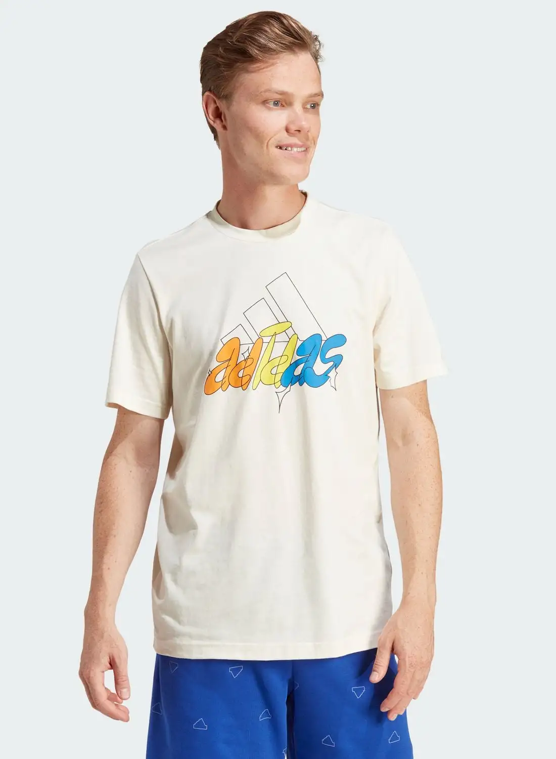 Adidas Illustrated Badge Of Sport T-Shirt