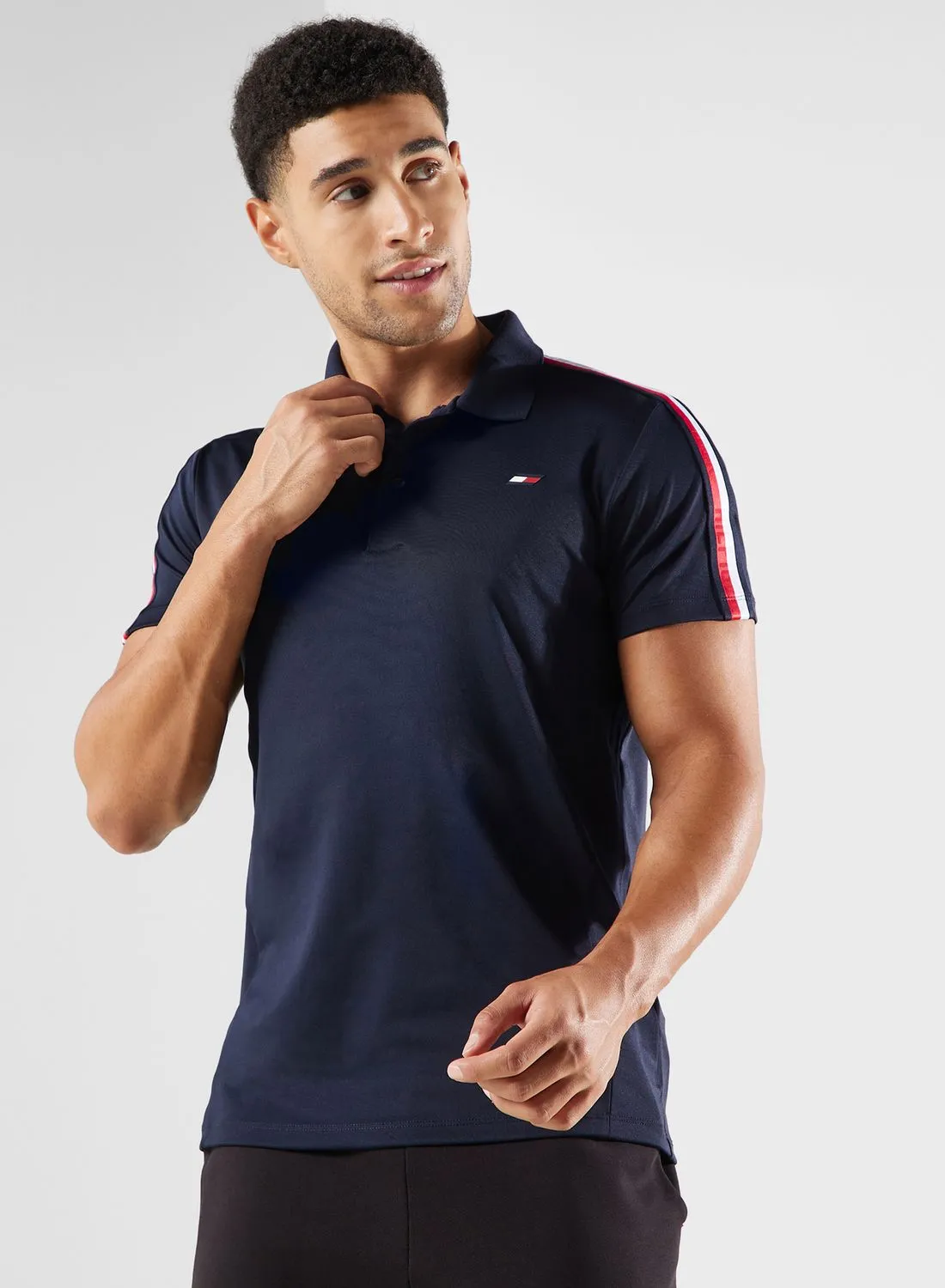 TOMMY HILFIGER Trim Tape Training Slim Polo