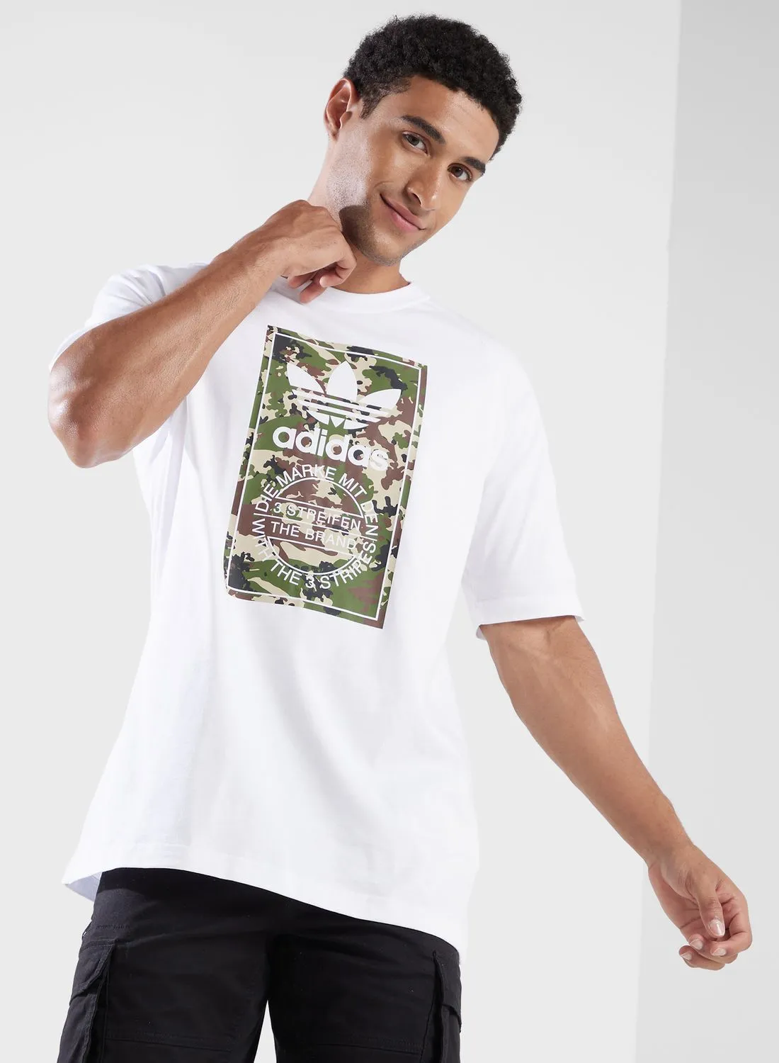 adidas Originals Camo Tongue T-Shirt