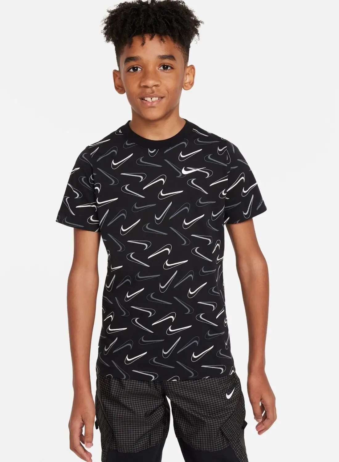 Nike Youth Nsw Swoosh Aop T-Shirt