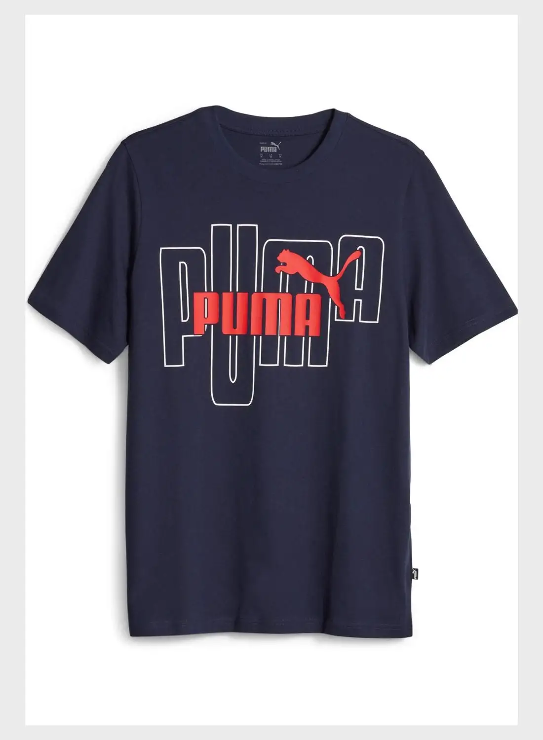 PUMA No 1 Logo Graphics T-Shirt